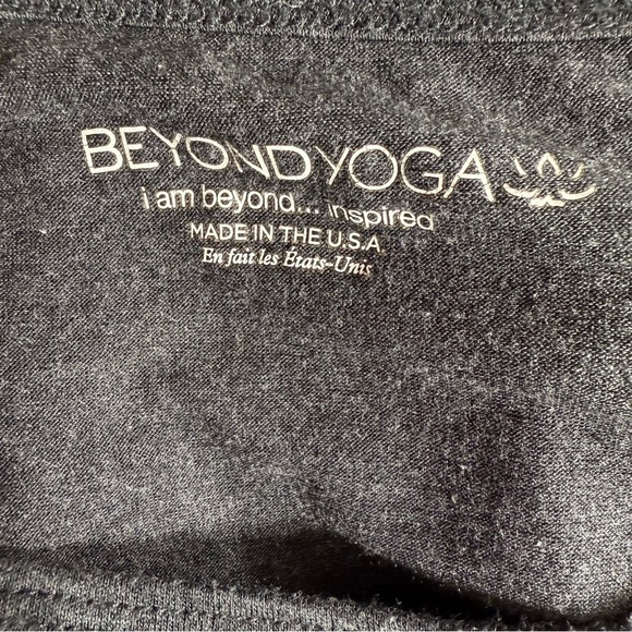 Beyond Yoga Anthropology Gray Tulip Hem Jersey Knit Ruched Dress Size Small - Picture 7 of 9